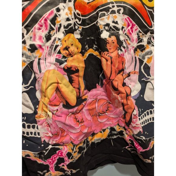 Boohooman Man Oversize Hip Hop Worldwide Tour Graphic Shirt - Picture 3 of 7